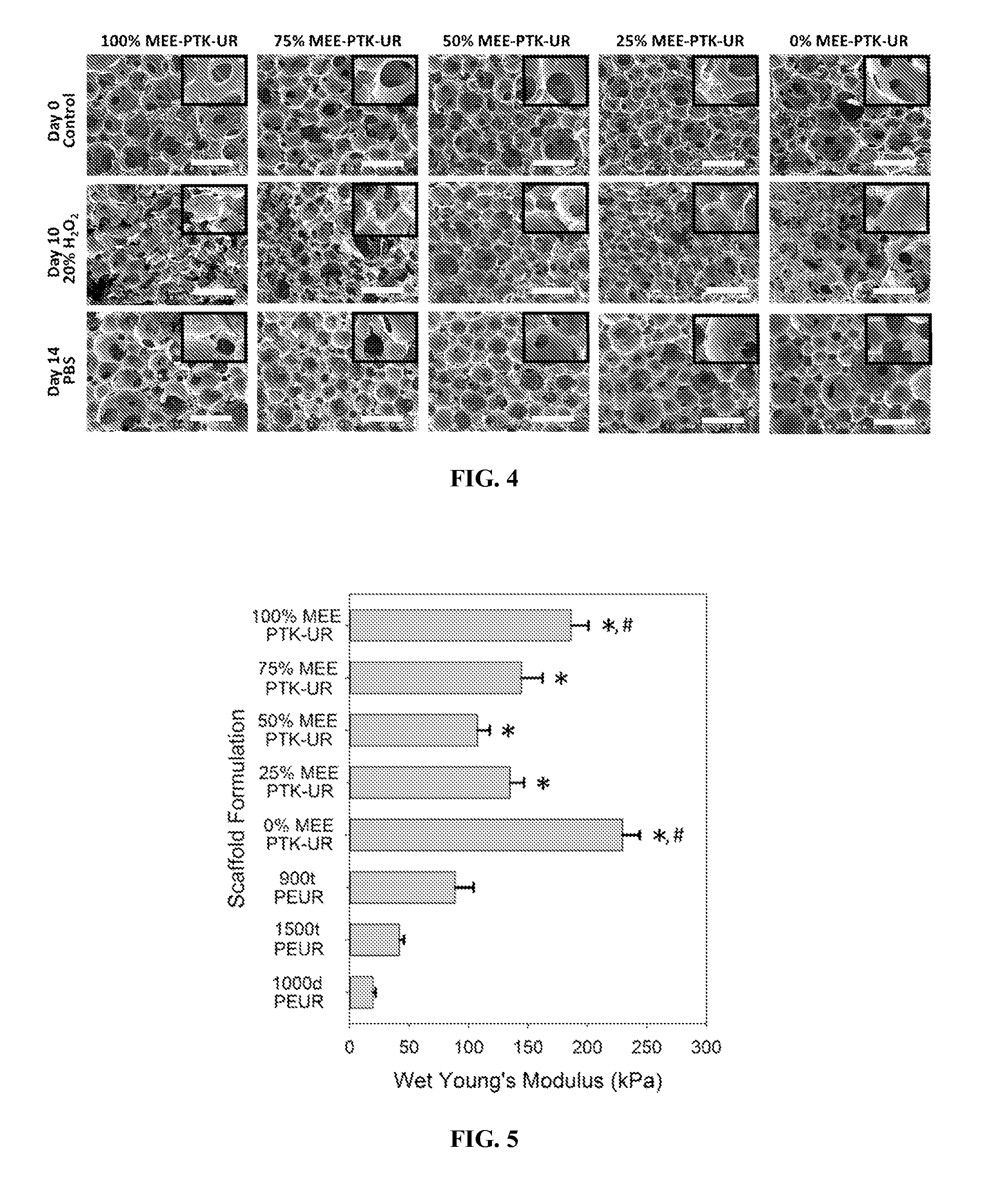 Poly(thioketal-urethane) scaffolds and methods of use