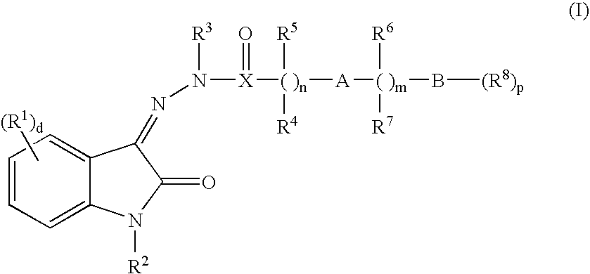 Oxindole hydrazide modulators of protein tyrosine phosphatases (ptps)