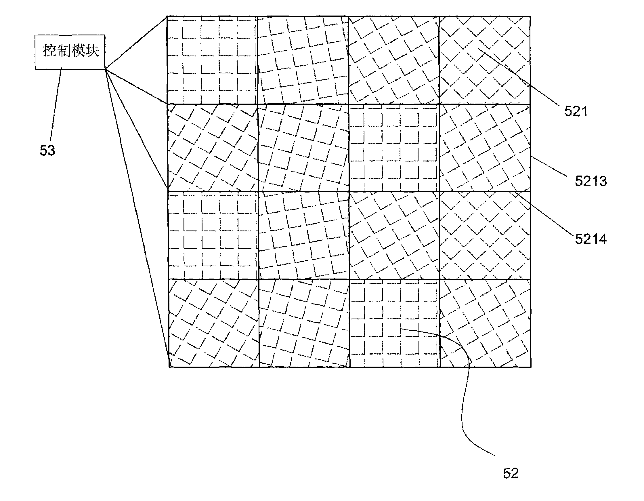 3D (Three Dimensional) display equipment and method based on electric-induced refractive index conversion