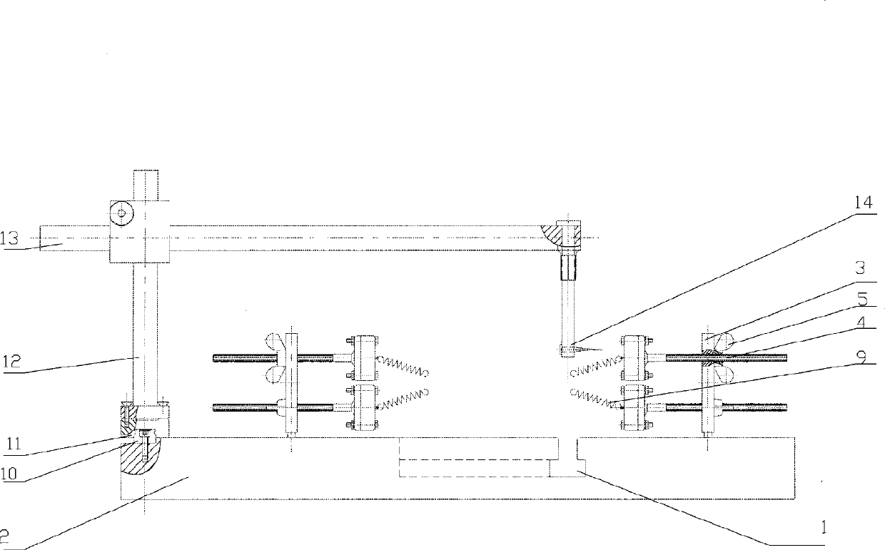 Device and method for measuring orthodontic force of oral cavity in vitro