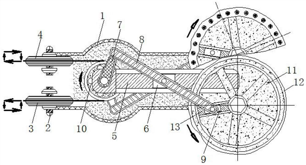 Device capable of effectively cleaning paper machine dry net stickies and preventing dry net abrasion