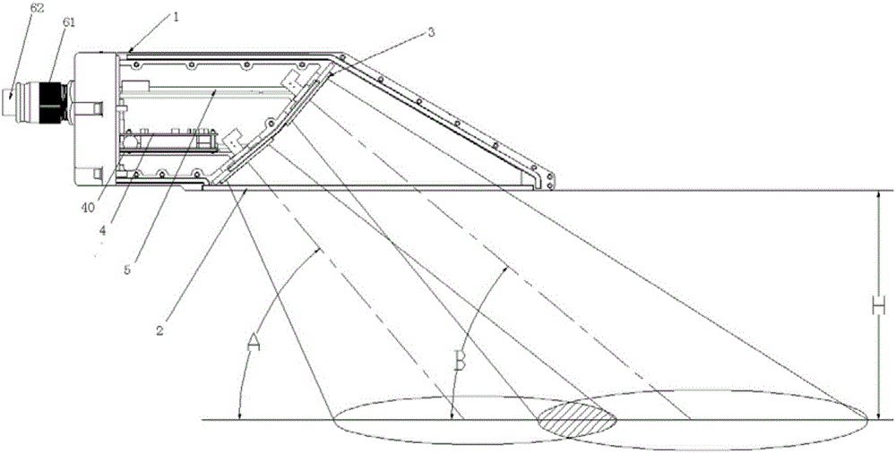 Speed measurement radar for rail transit