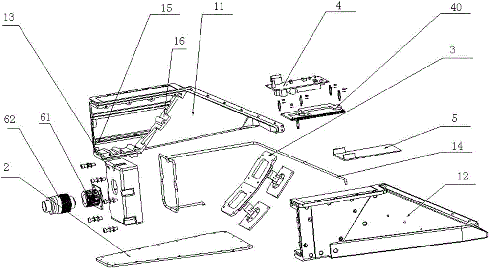 Speed measurement radar for rail transit