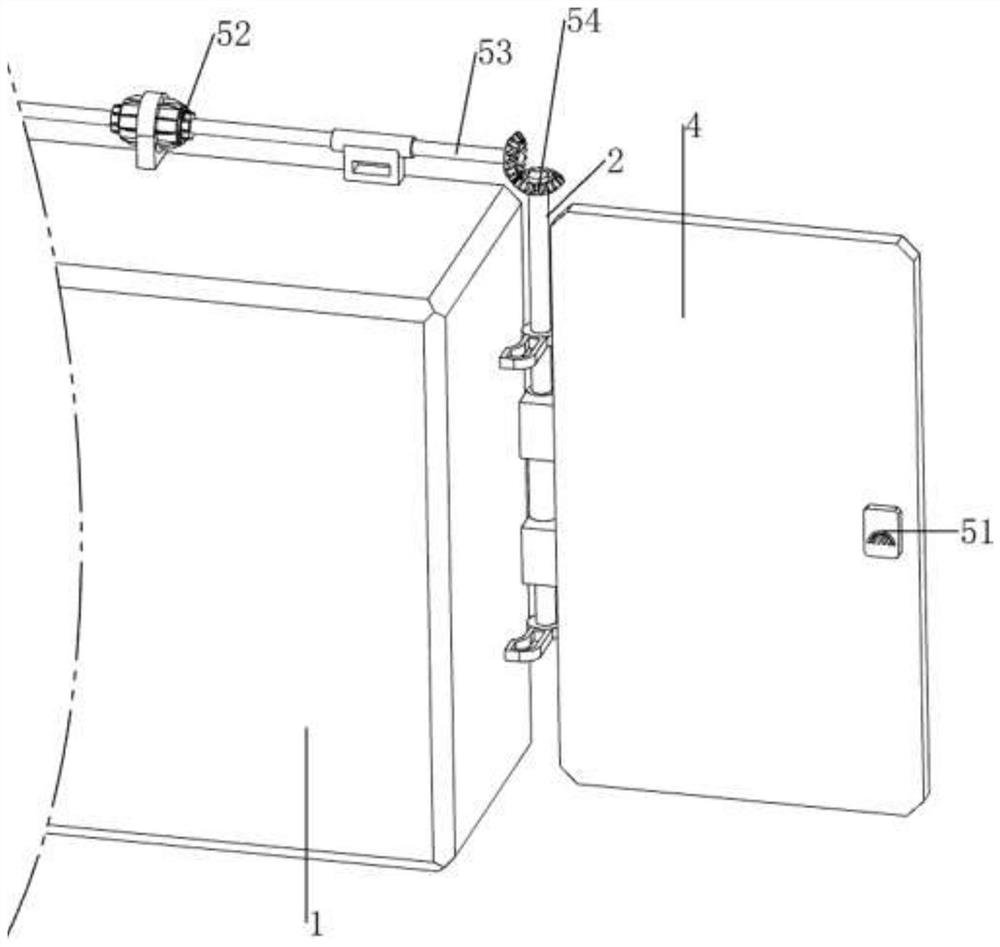 Intelligent gun and bullet cabinet with protection function