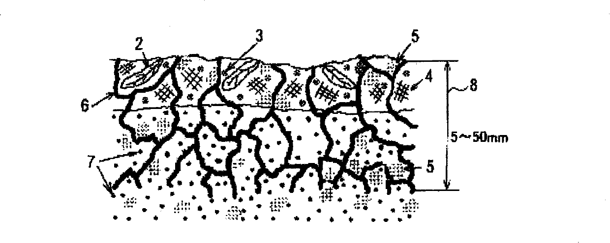 Desert control method of chemical sand-fixing greening technology based on organic composite materials