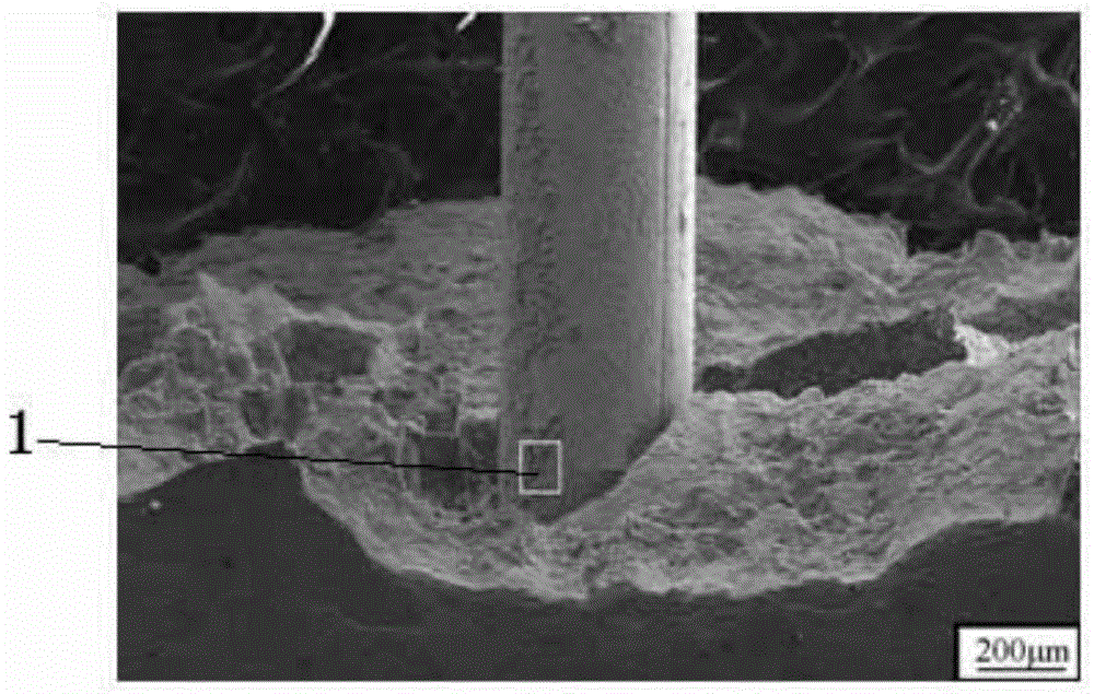 A kind of method for preparing niti fiber reinforced 2219al composite material