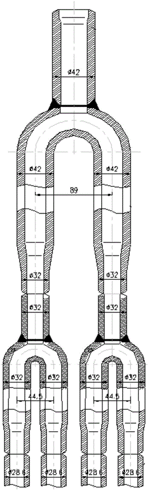 Method for decreasing occurrence rate of transverse cracks of boiler water walls