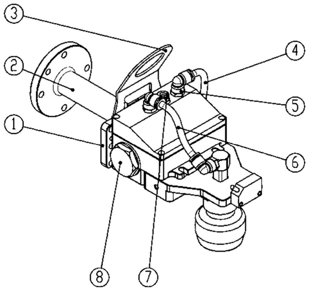 Pneumatic anti-breakage grasping claw for eggs and grasping method thereof