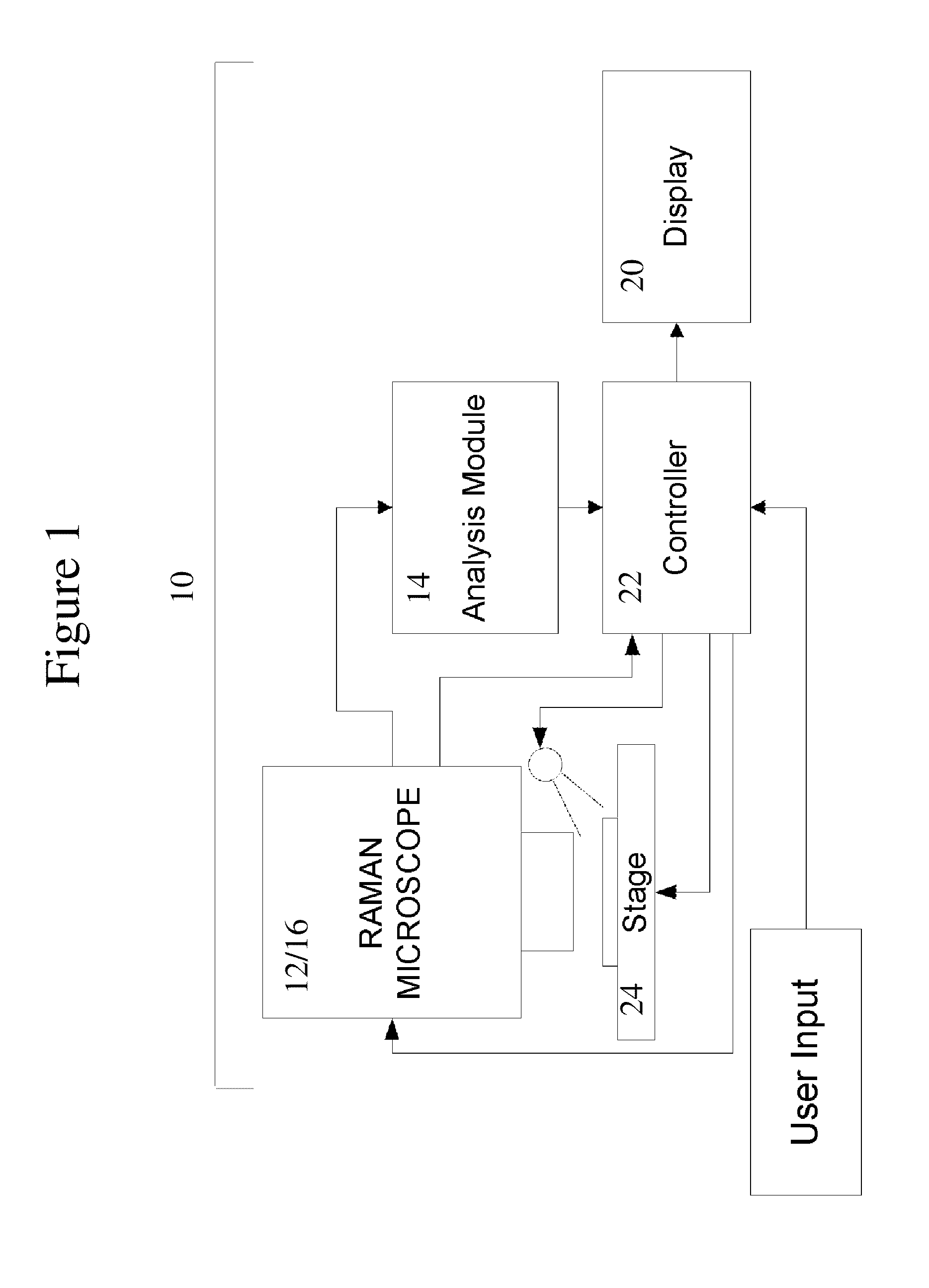 Cytological method for analyzing a biological sample by raman spectroscopy