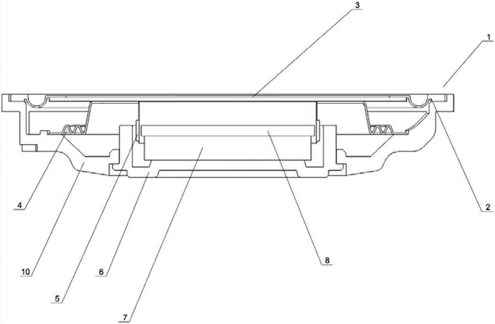 Thin type loudspeaker sound box