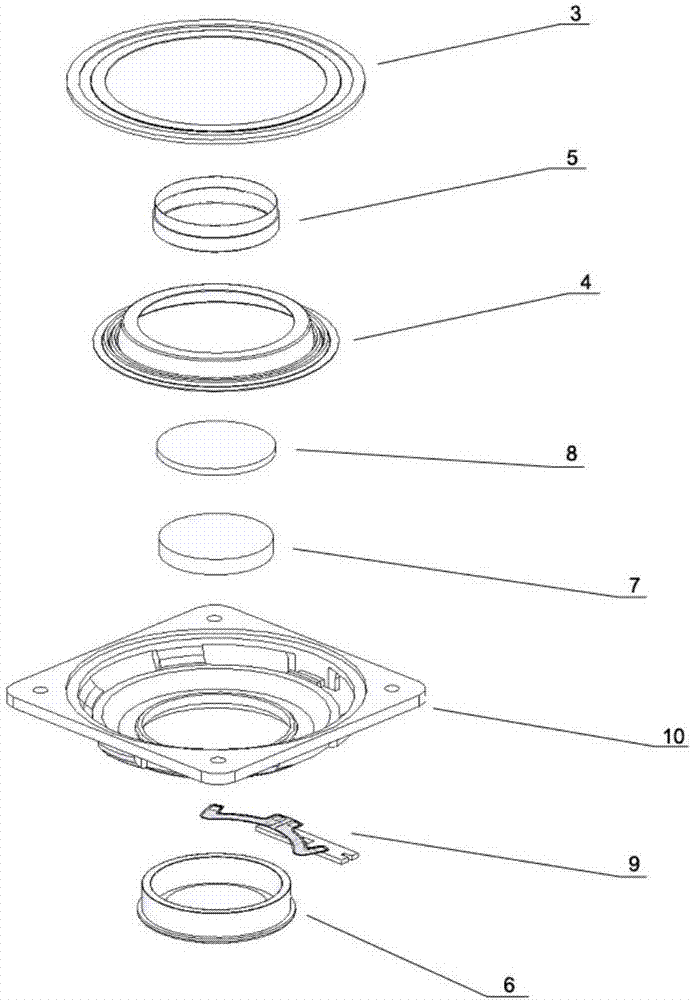 Thin type loudspeaker sound box