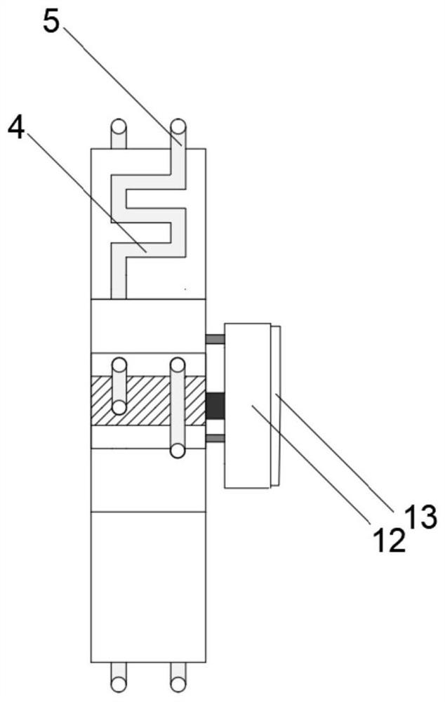 Rainwater energy collection system and method based on triboelectric effect