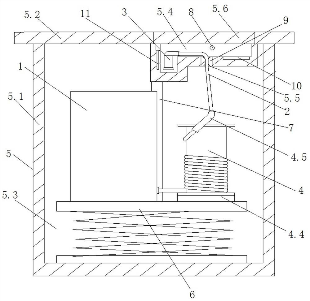 Underground charging pile of electric vehicle and using method thereof