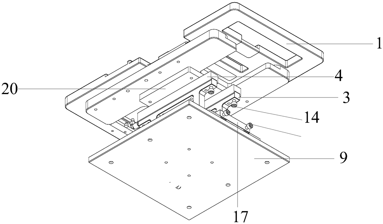 Multi-degree-of-freedom manual positioning device for liquid crystal panel