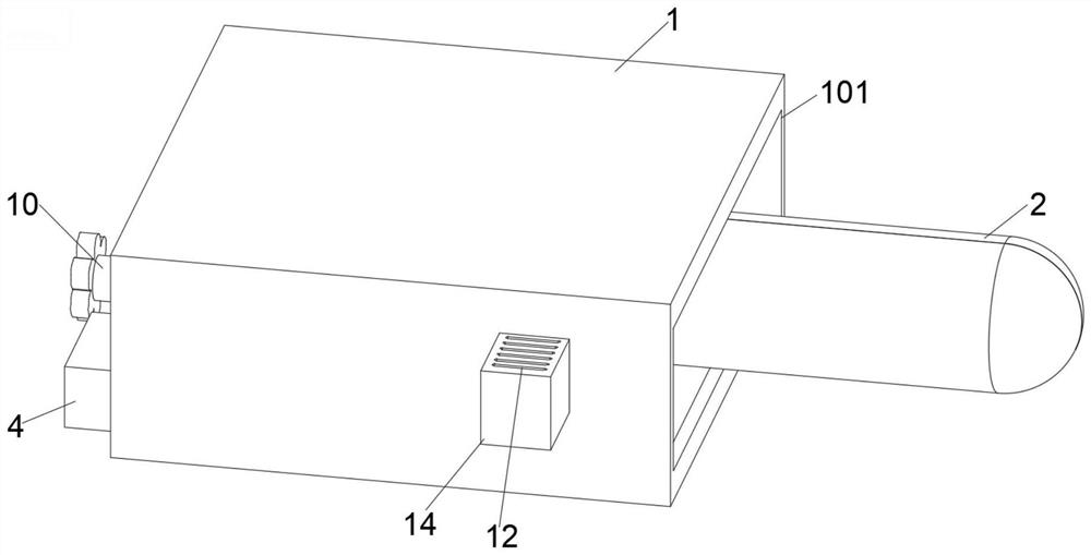 Vaginal secretion extraction device for gynecological clinical detection