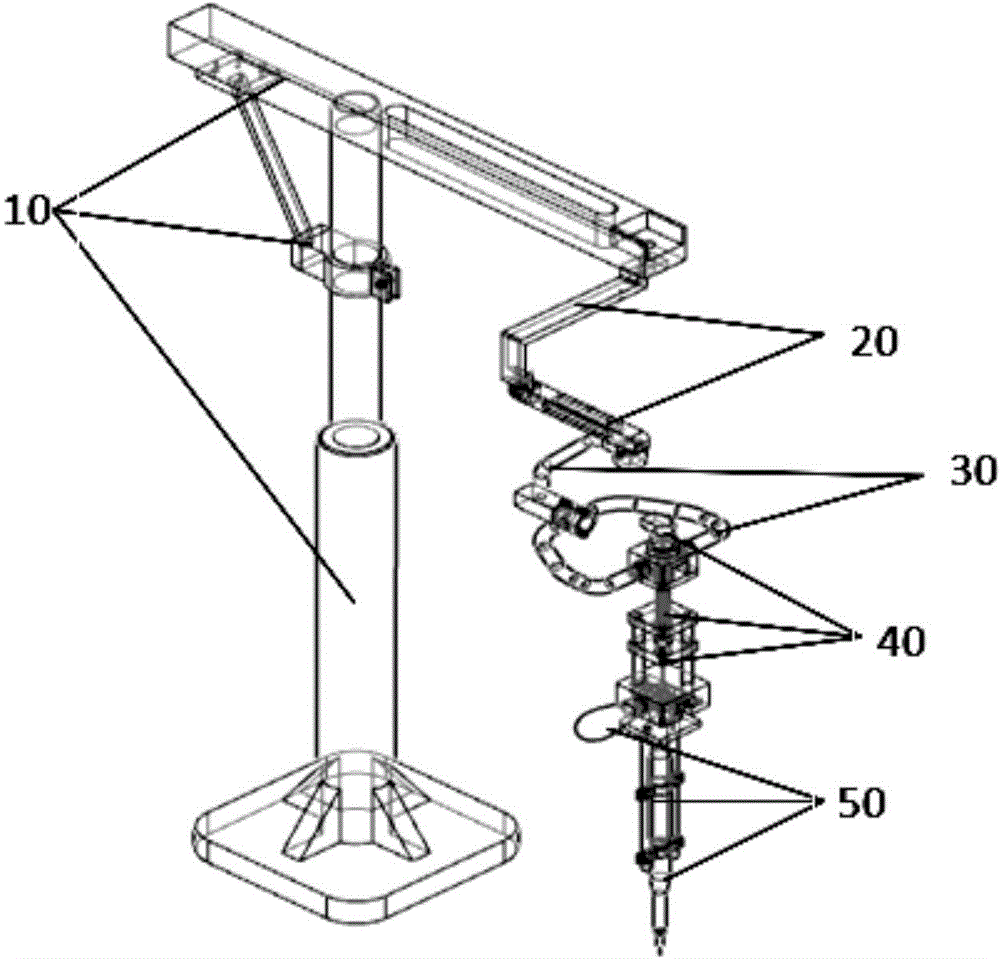 Auxiliary device for craniofacial plastic surgery