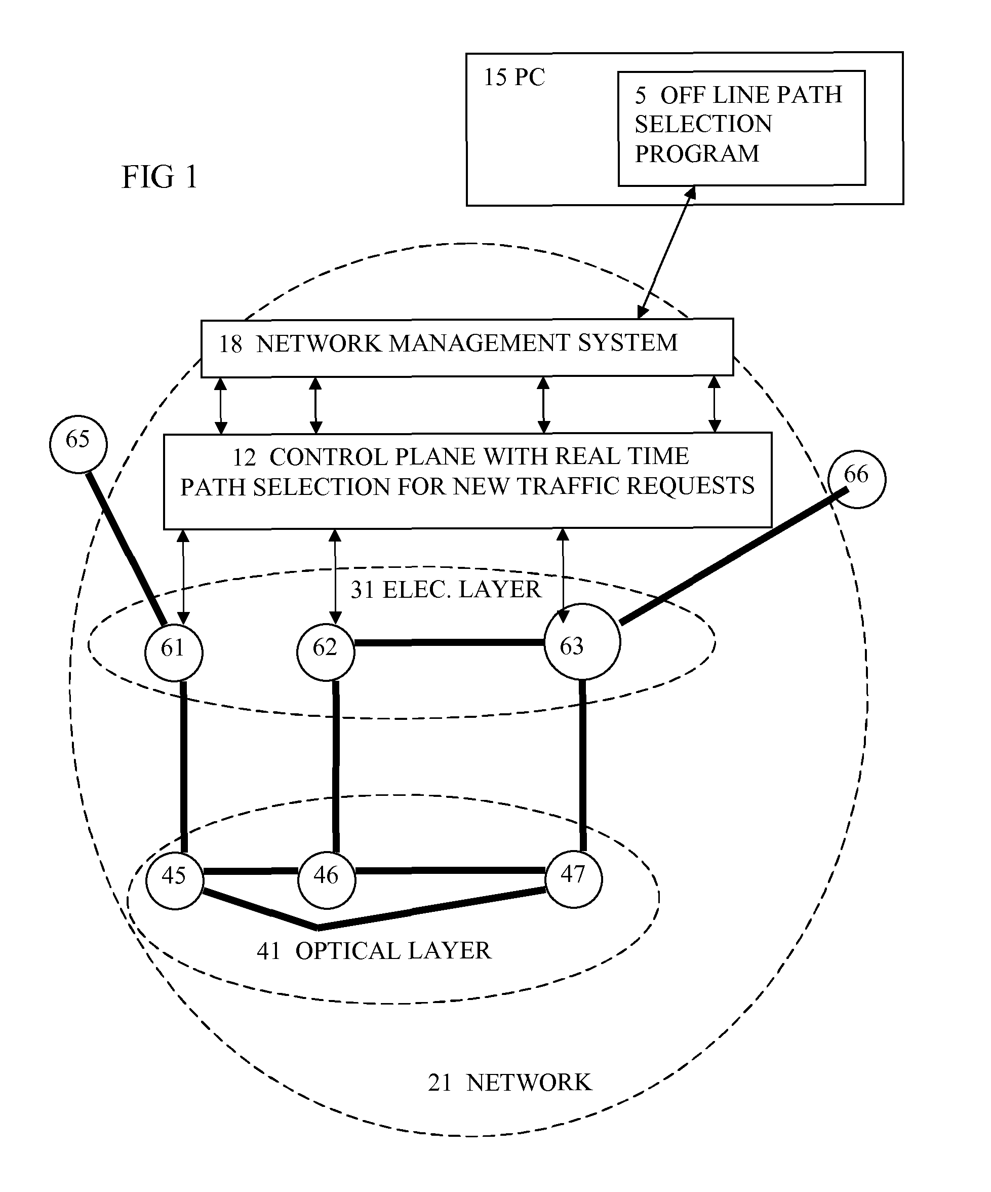 Reducing network power consumption