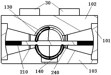 Electromagnetic drive magnetic suspension nutation heart pump and use method thereof