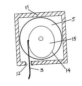 Accelerator pedal system with tension trigger switch for correcting wrong use of accelerator as brake