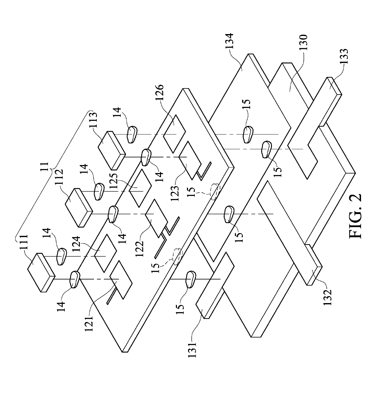 Power module assembly structure