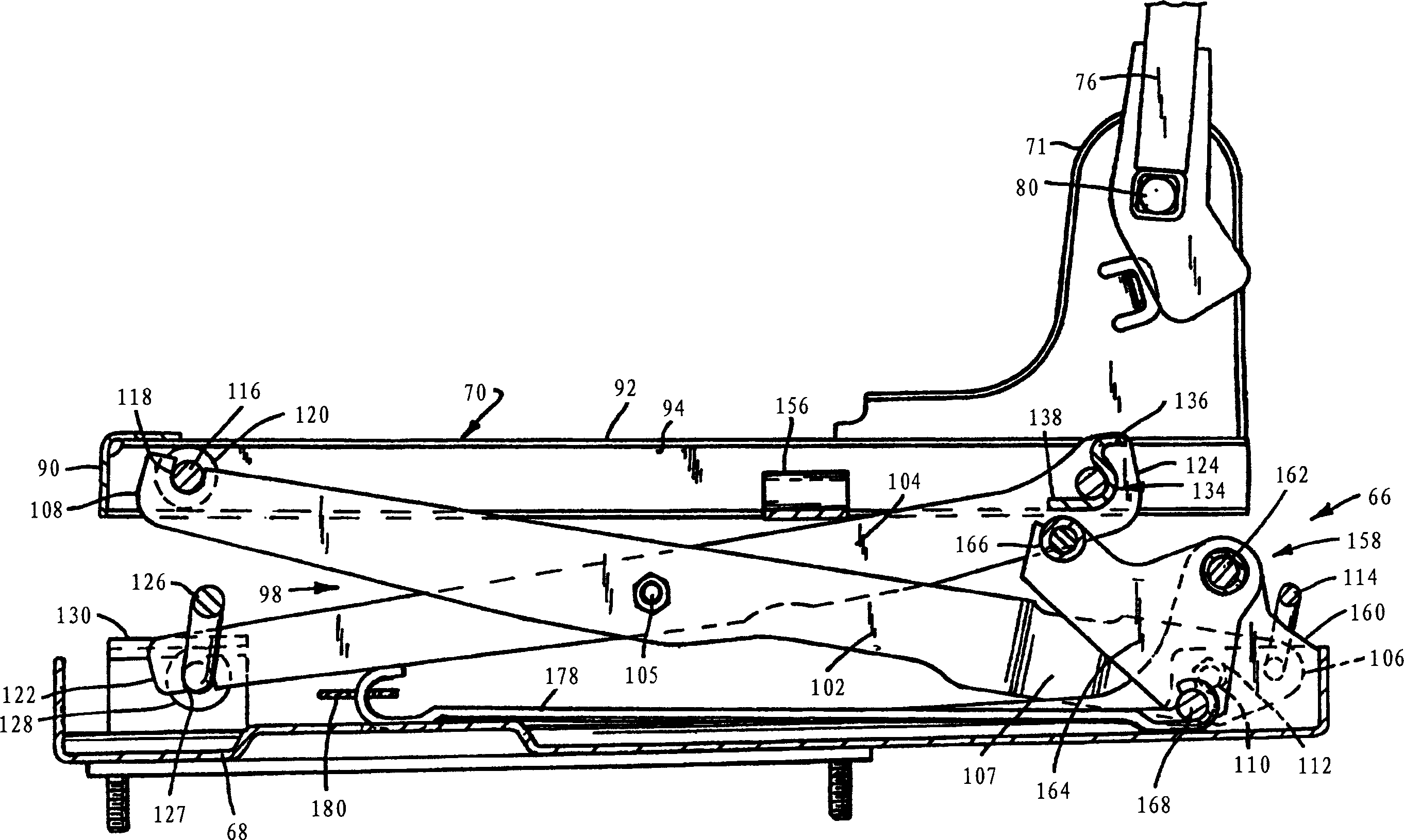 Seat suspension