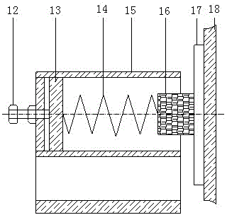 Intelligent hydraulic frictional damping device