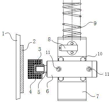 Intelligent hydraulic frictional damping device