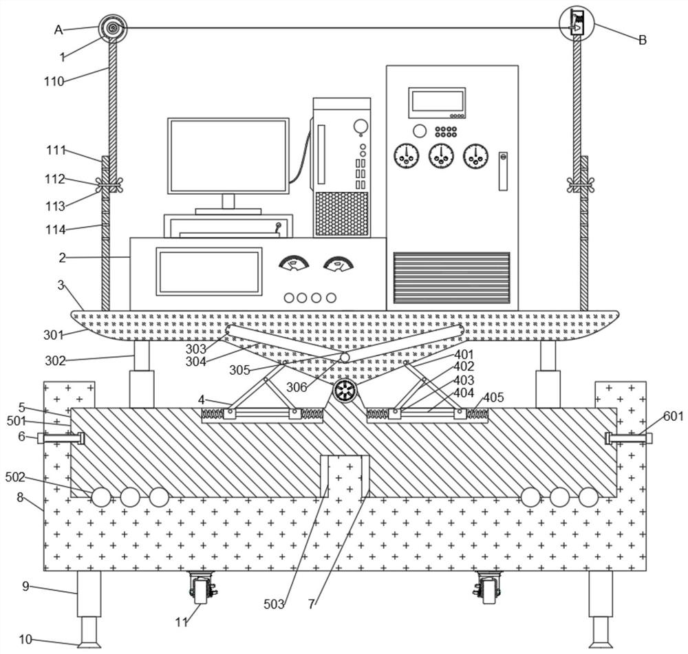 Mobile electric energy simulator