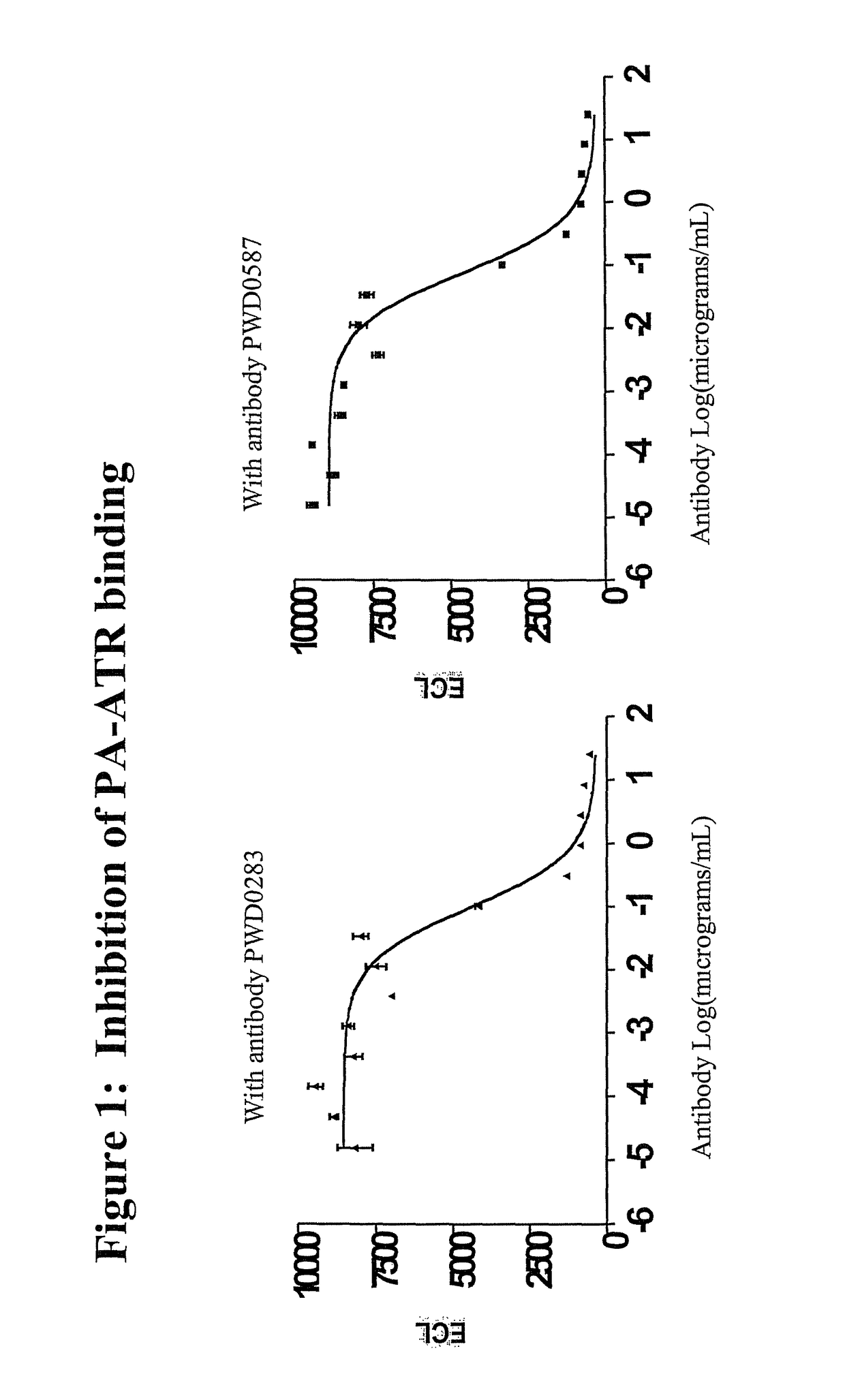 Antibodies against protective antigen