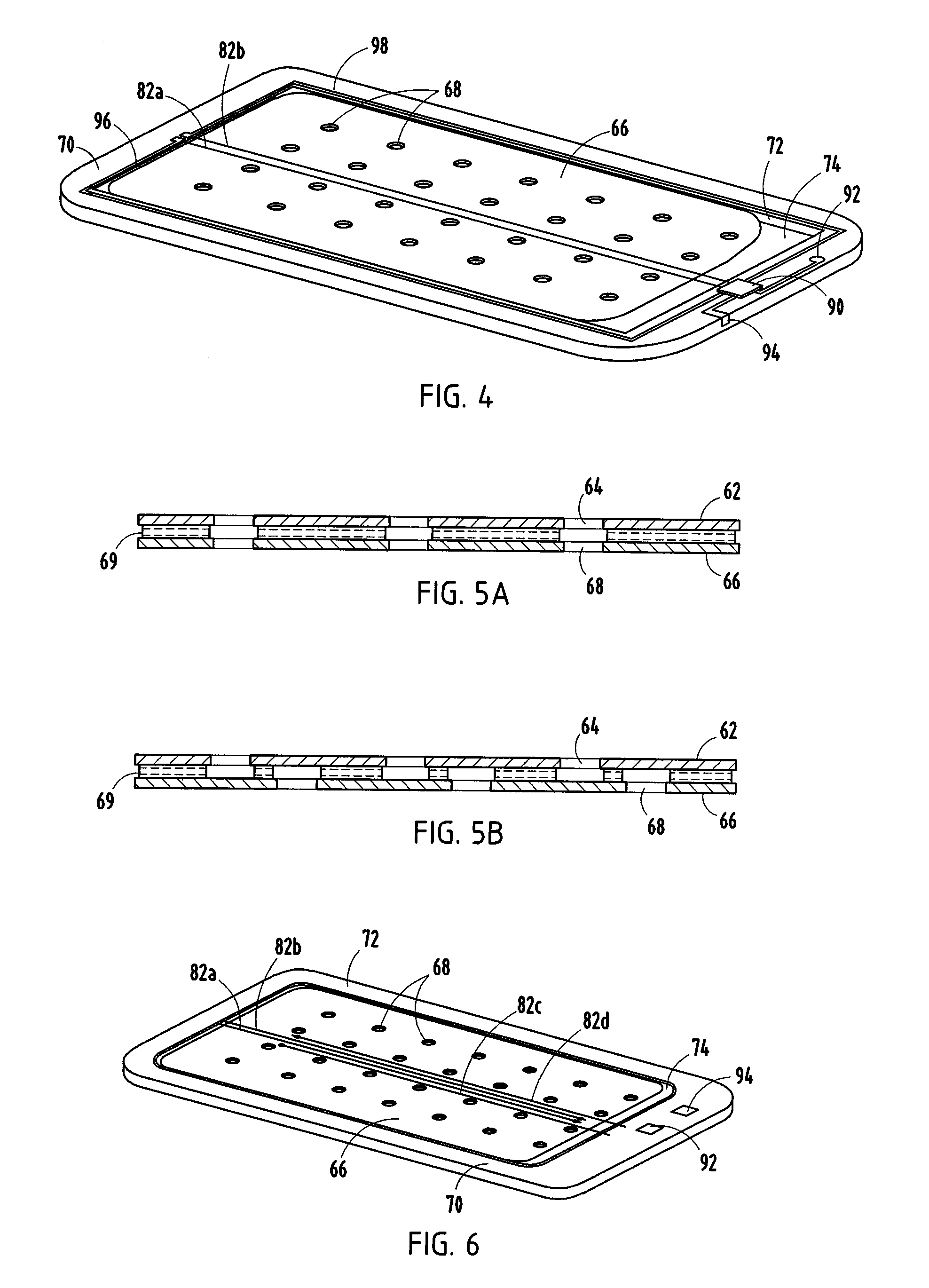 Battery Including a Fluid Manager Mounted External to Cell