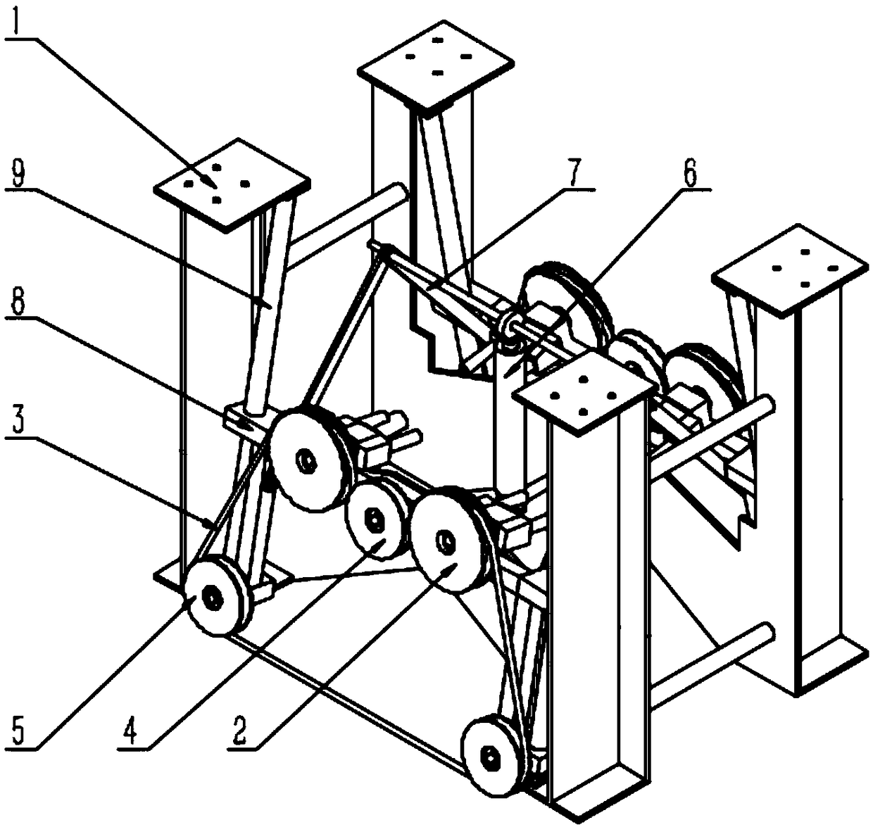 Underwater cutting device and cutting method thereof