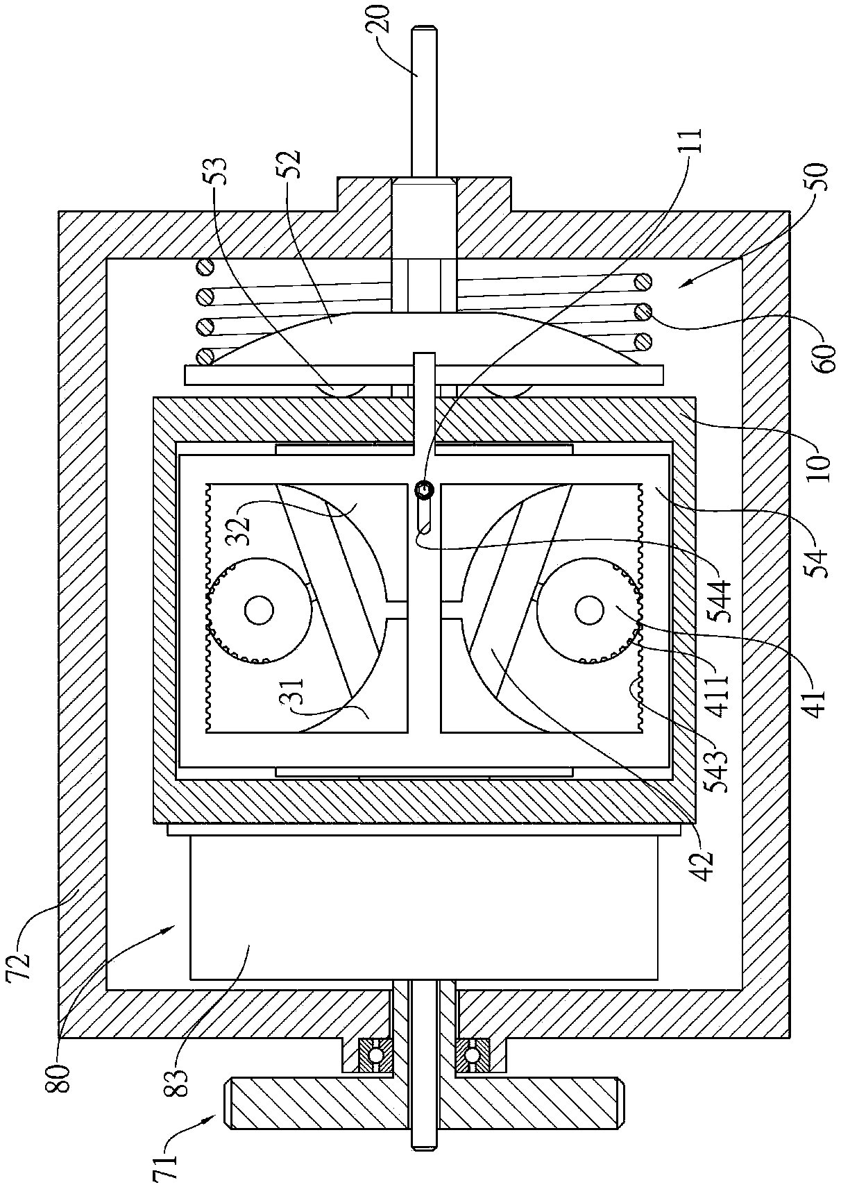 Stepless automatic speed change device for bicycle