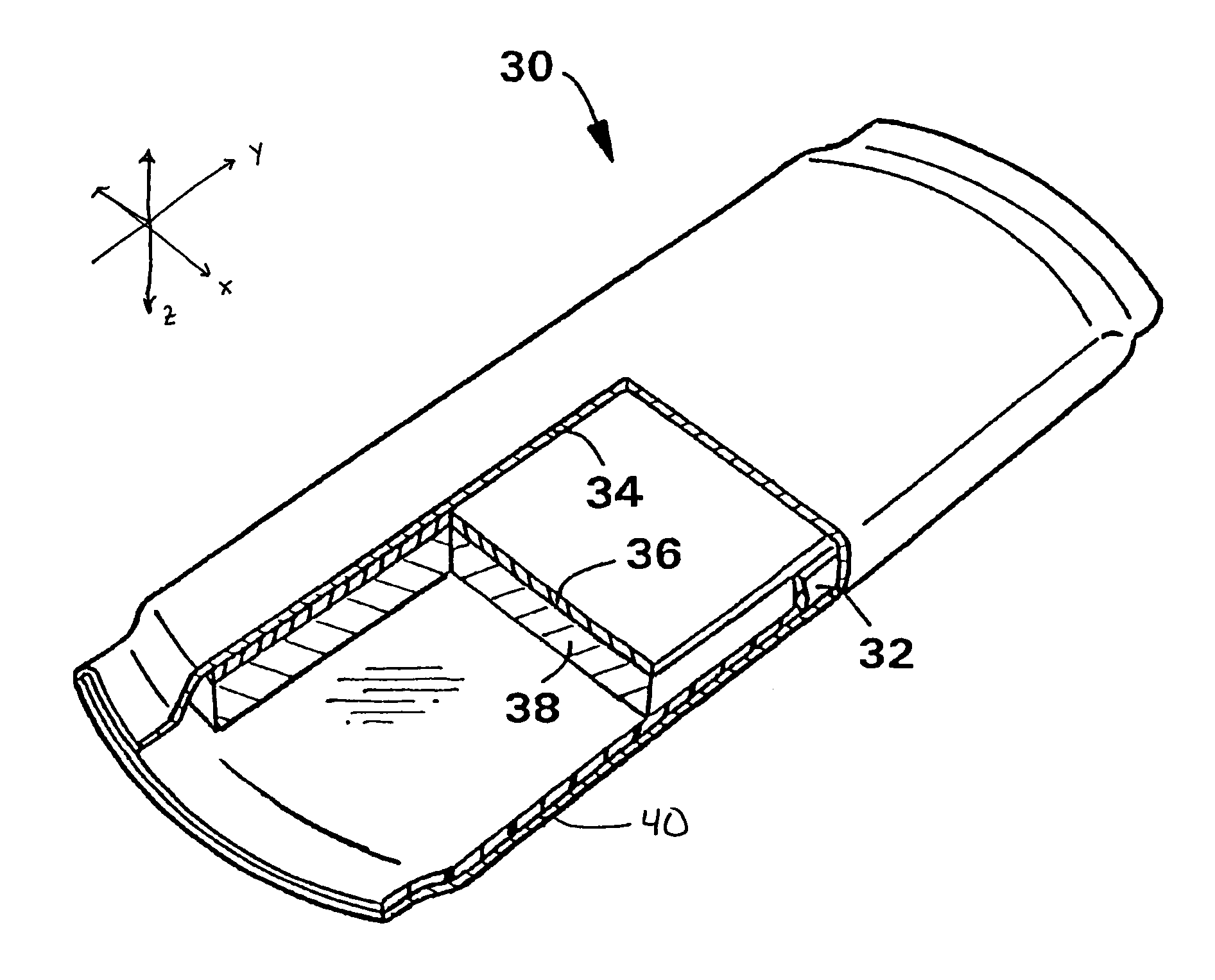 Absorbent products with a linked enzyme treatment