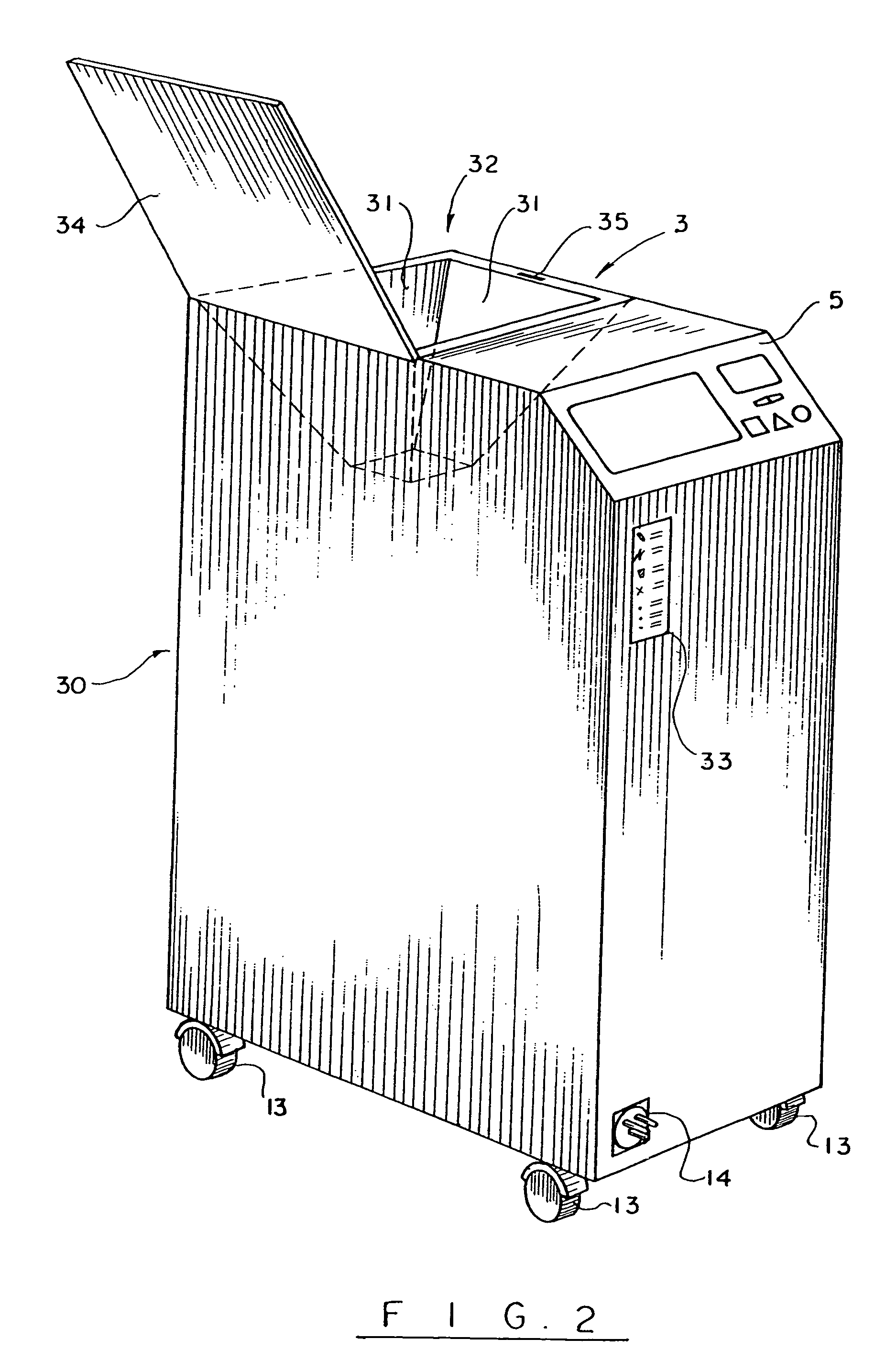 Automatic surgical sponge counter and blood loss determination system