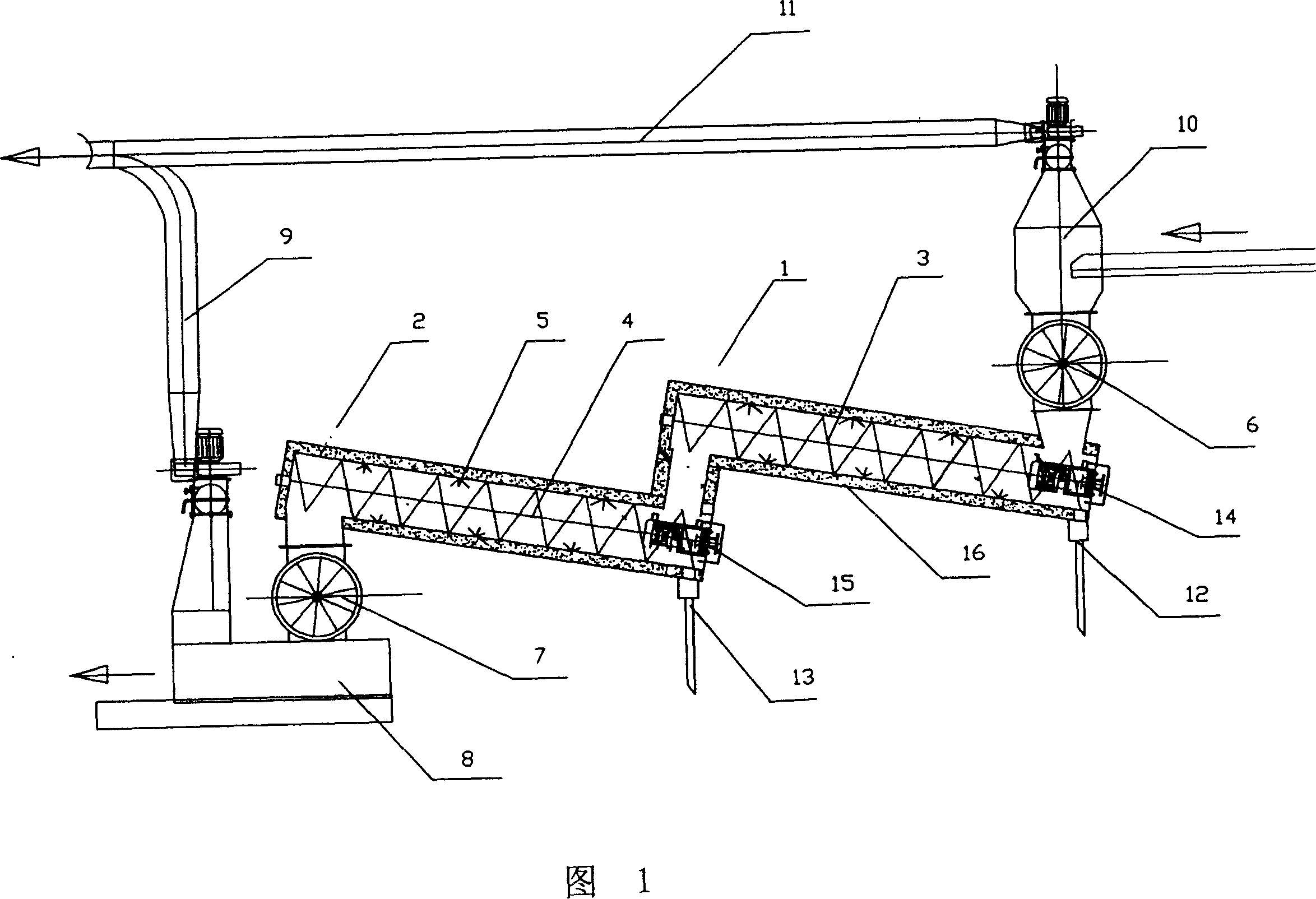 Online tobacco steam expanding apparatus and relevant tobacco stem treating method