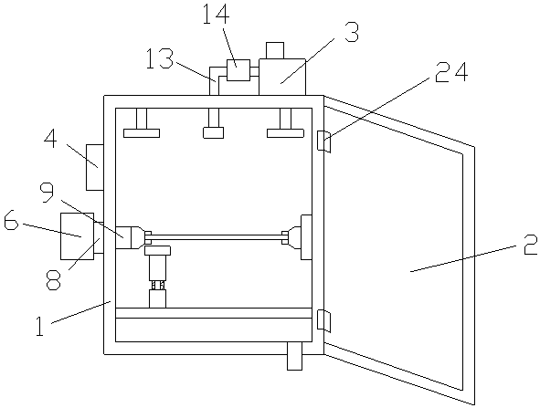 Cleaning equipment used before evaporation and cleaning method thereof