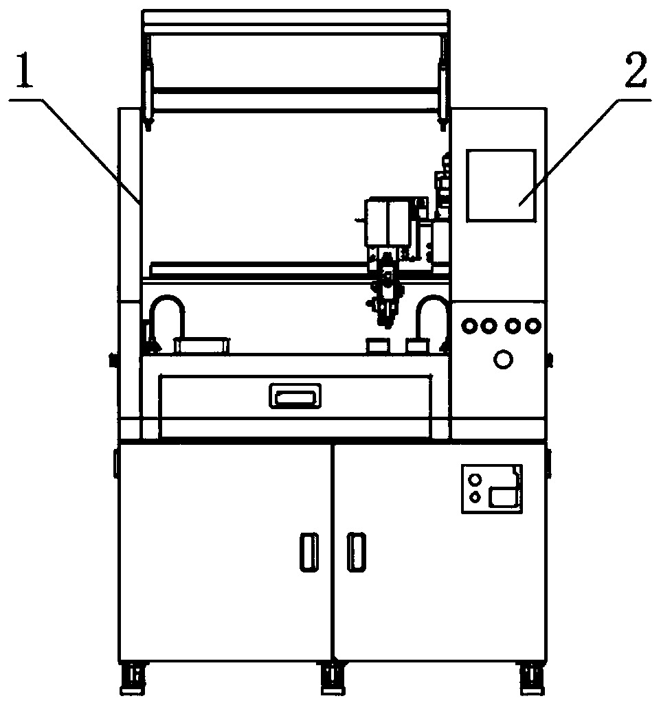 Coating method based on coating machine