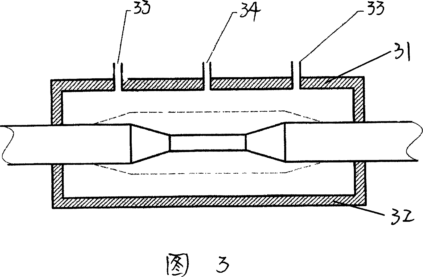 Switching method and mould for crosslinked polyethylene insulated power cable