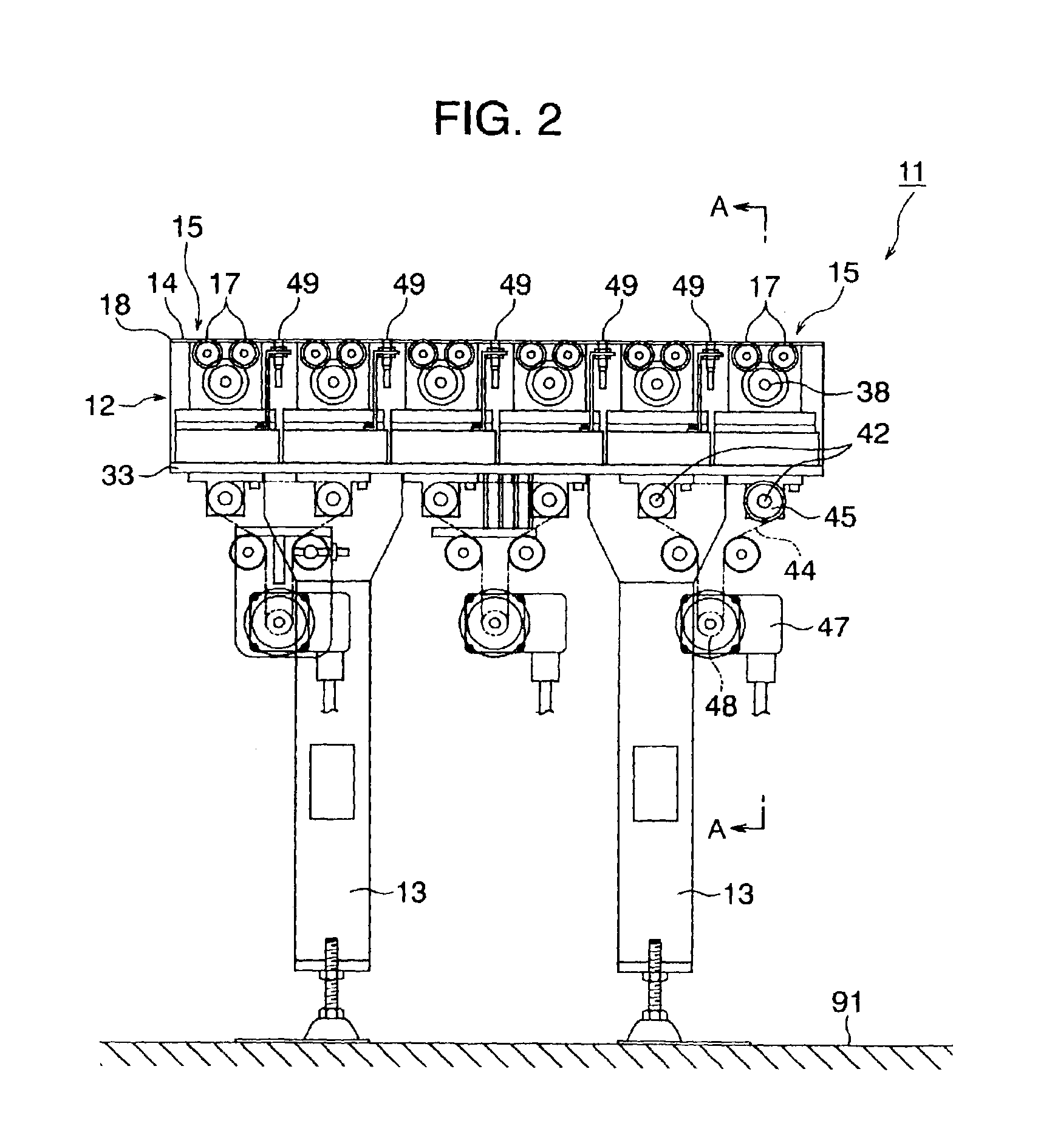 Conveying apparatus and conveying system