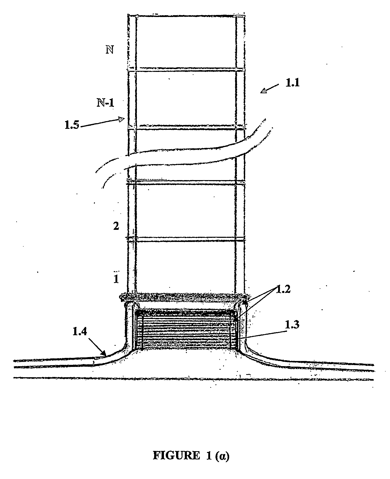 Floating solar chimney