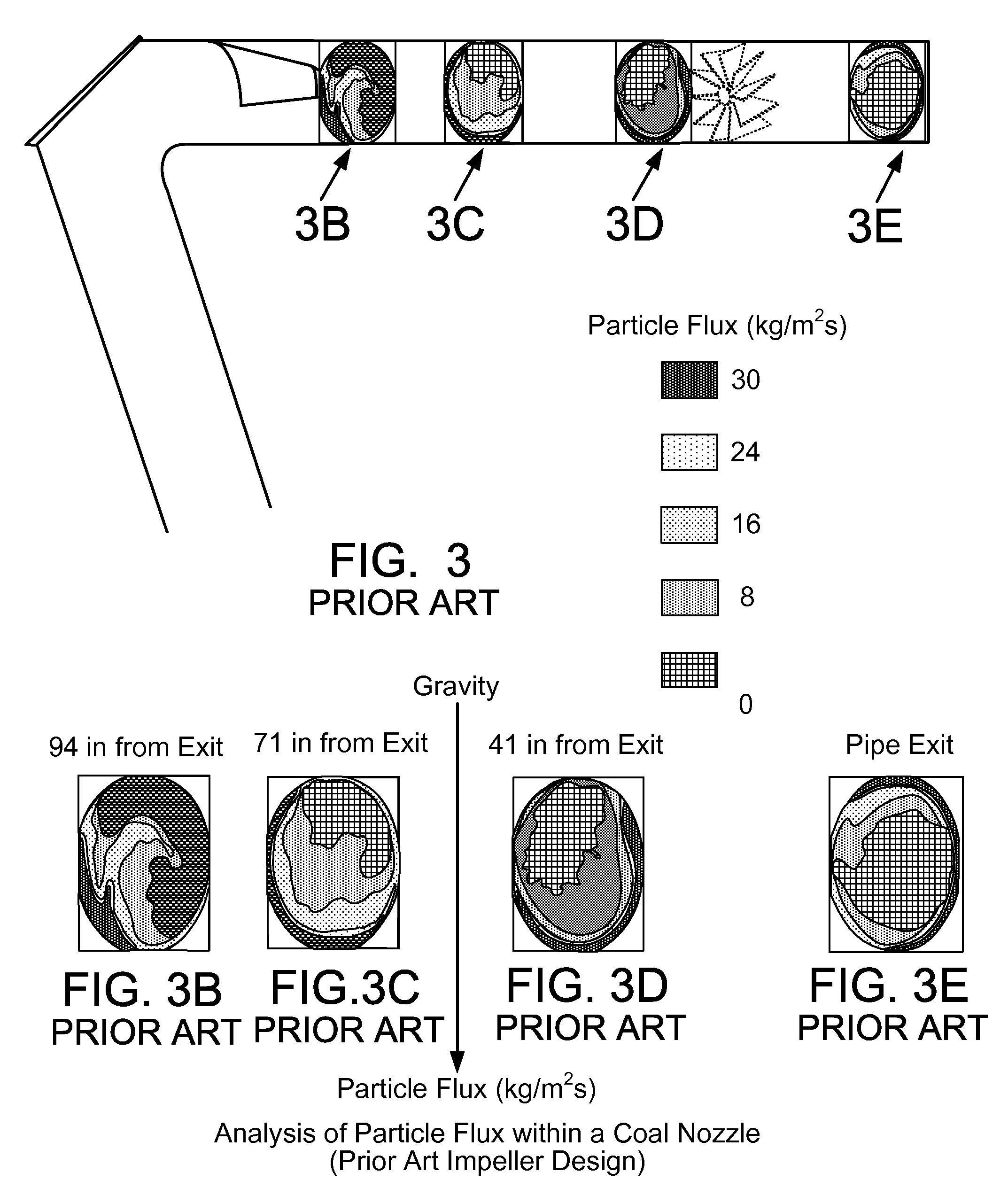 Bladed coal diffuser and coal line balancing device