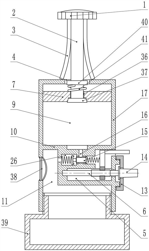 A low-pressure seed treatment device