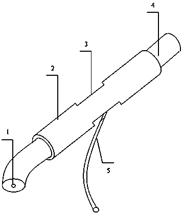 Implantable side-pumping coupling method