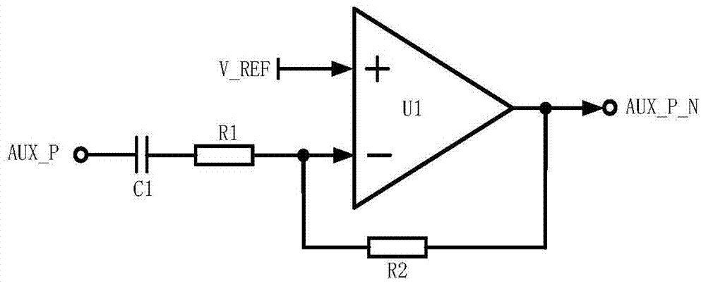 A kind of aux signal testing system and method