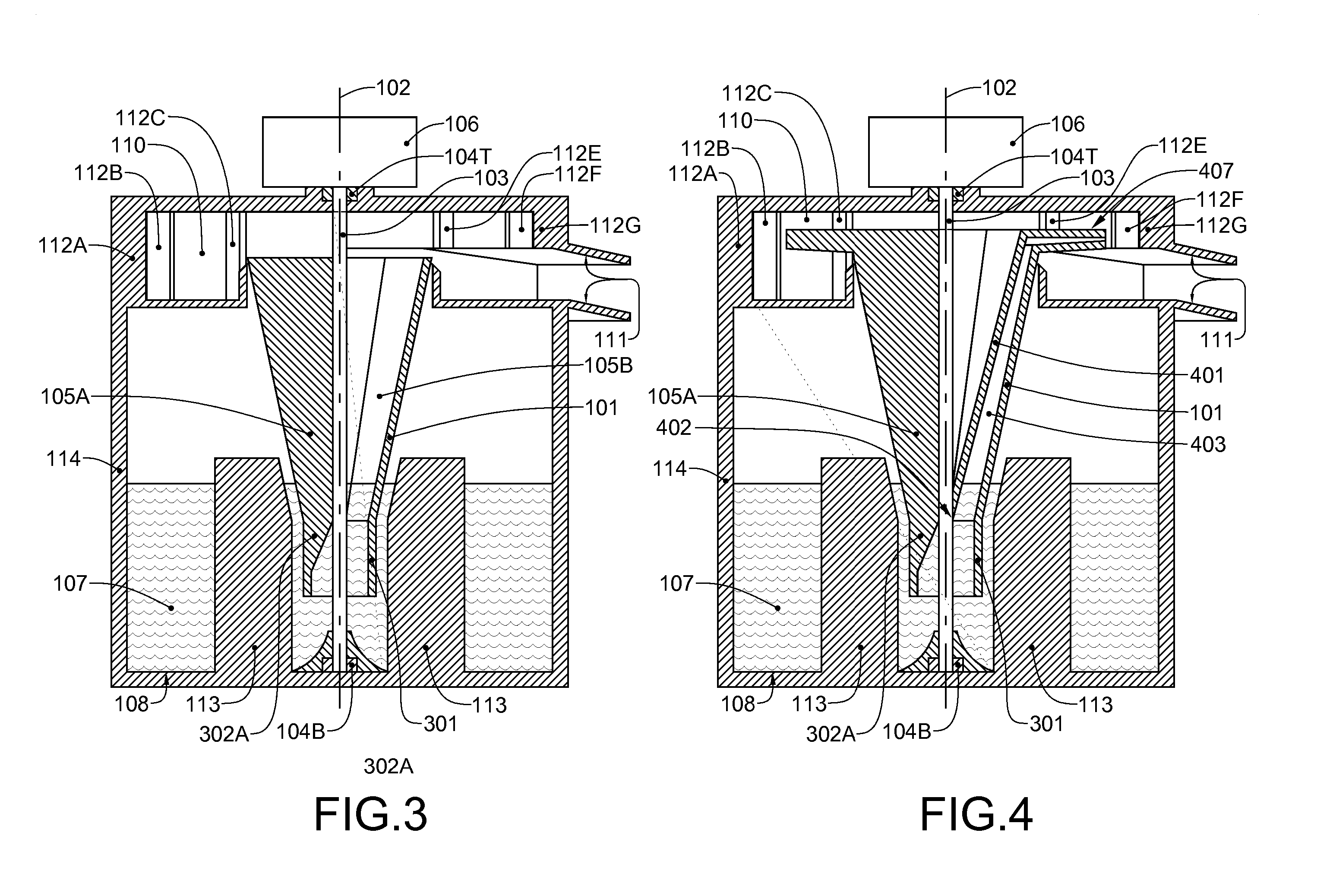 Vertically-oriented centrifugal pump