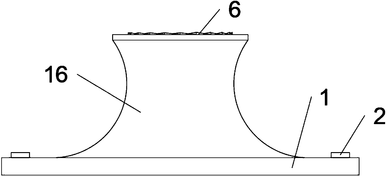 Flash anti-bird instrument free from use in windy days