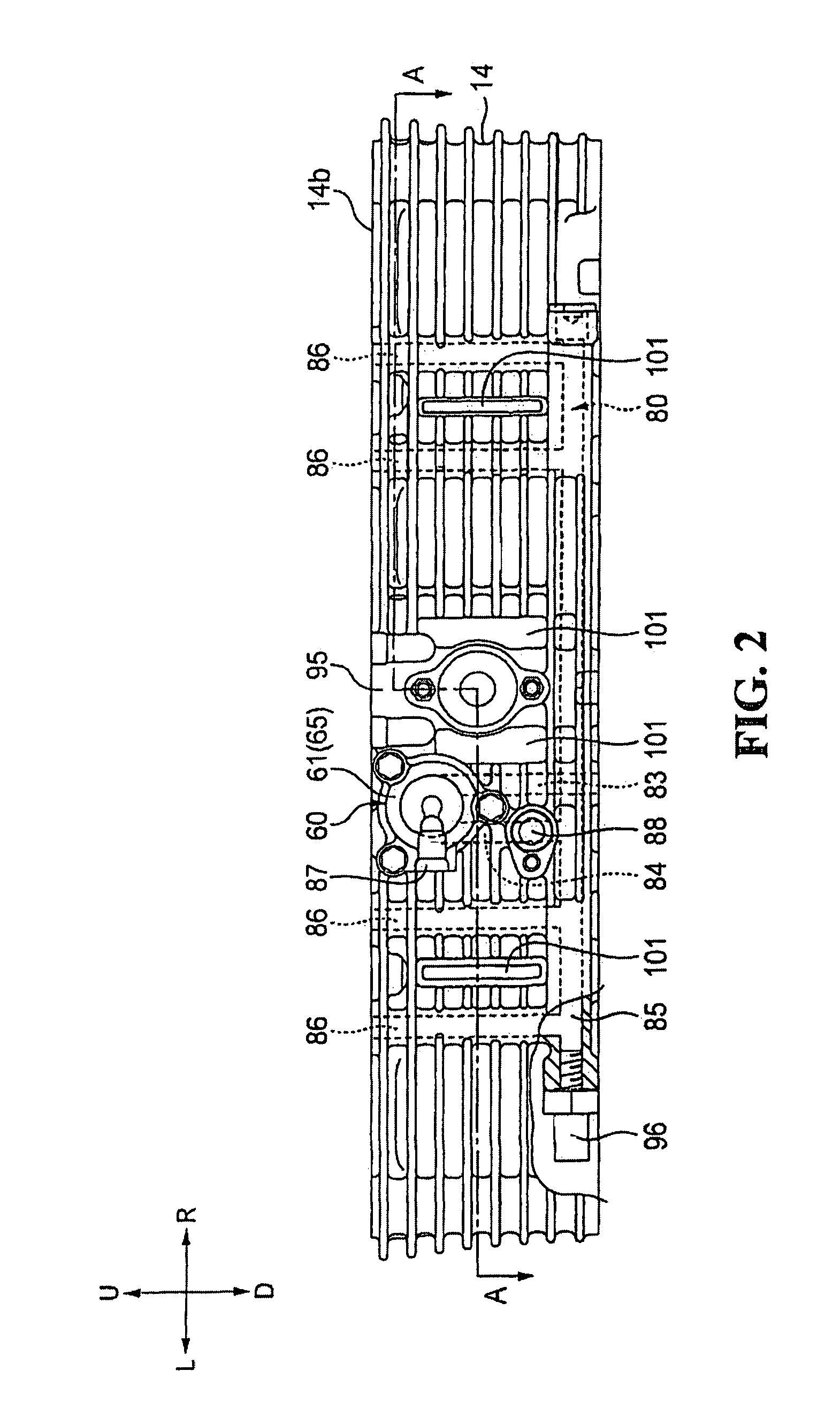 Cooling structure of internal combustion engine