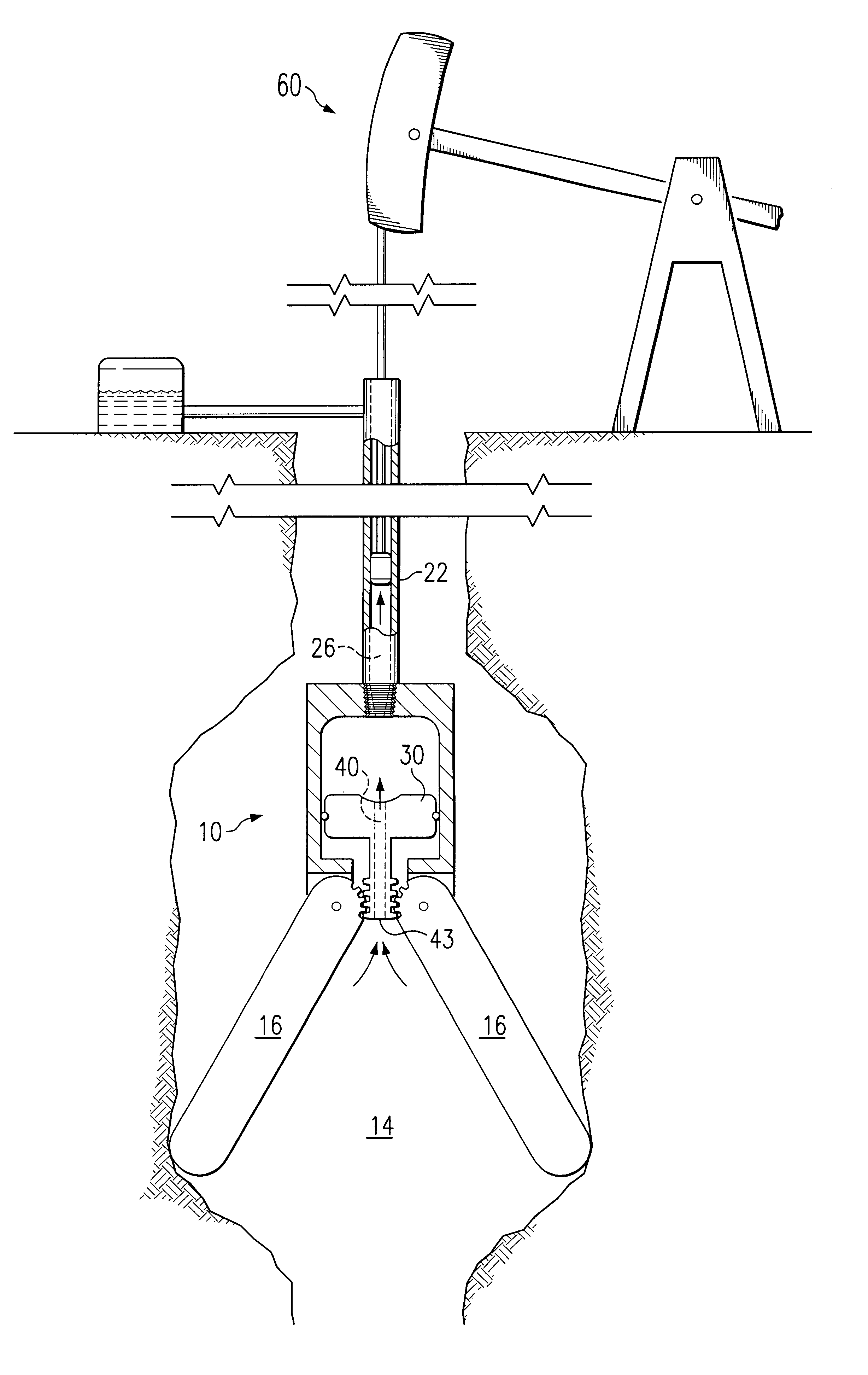 Cavity positioning tool and method