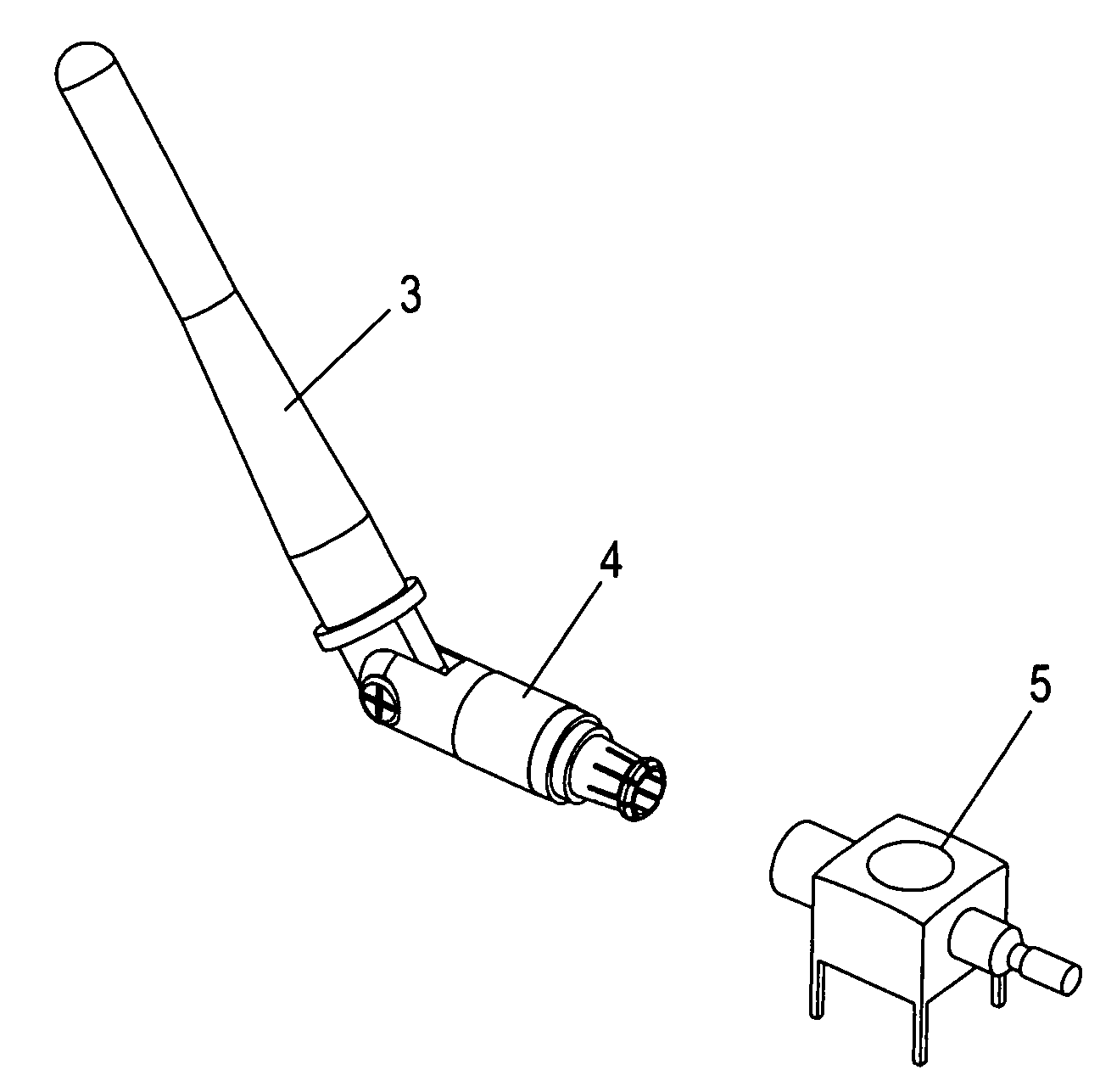 Antenna seat