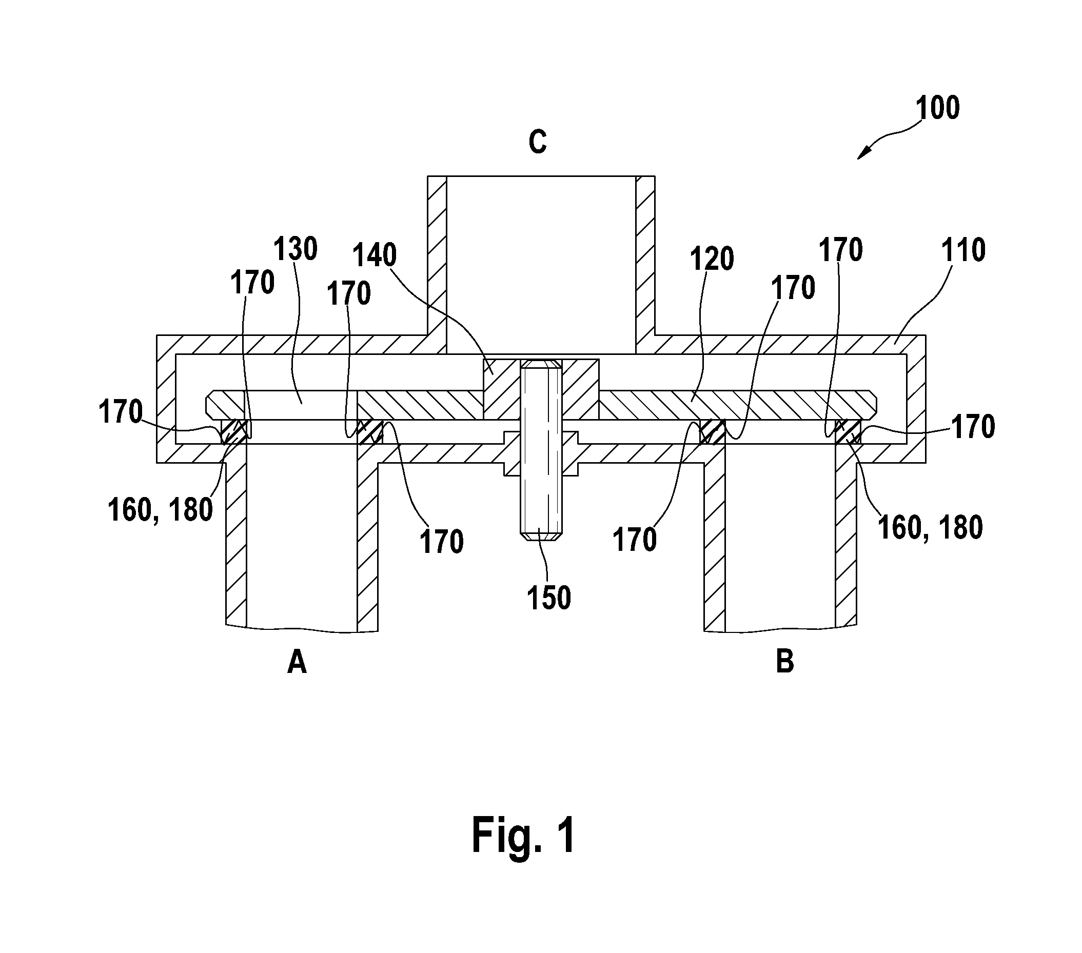 Spring-elastic axial seal